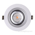 15w infälld matgjuten aluminium LED -runda nedljus